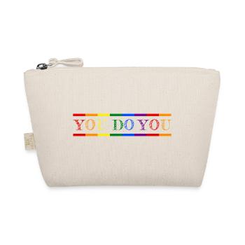 You do you - be proud, be yourself! - Organic Pouch - nature - Front