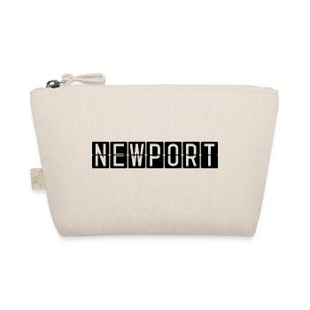 Newport Airport Sign - Organic Pouch - nature - Front