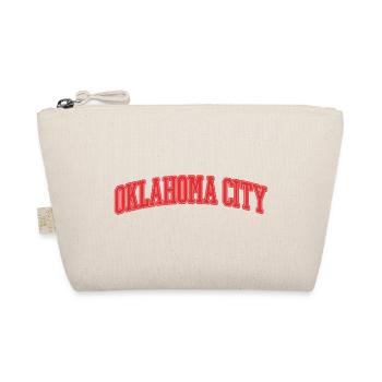 Oklahoma City Varsity Lettering - Organic Pouch - nature - Front