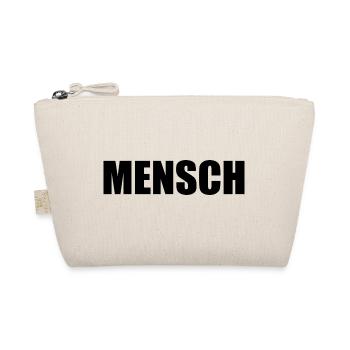 Mensch - Bio-Täschchen - Natur - Vorne