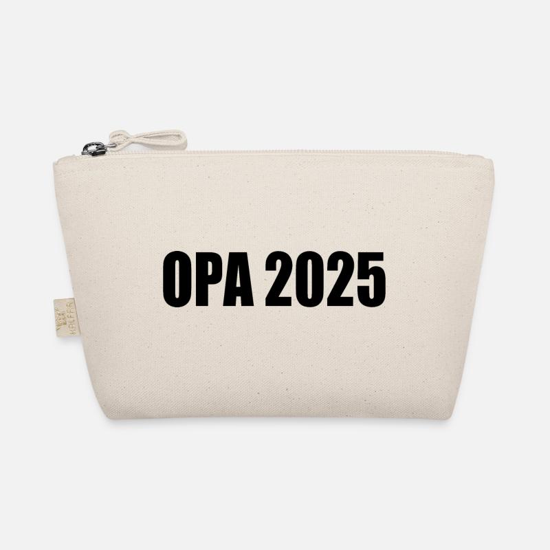 Opa 2025 - Bio-Täschchen - Natur