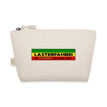 LASTERFAHREI - Do Reggae Mi Ned Auf! REGGAE Eckig - Bio-Täschchen - Natur - Vorne