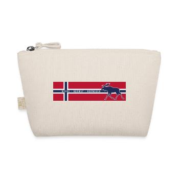 Norge - Norway - Norway - Flag - Moose right - Organic Pouch - nature - Front