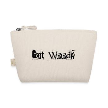 Got Weed Black by Falsches Design - Bio-Täschchen - Natur - Vorne