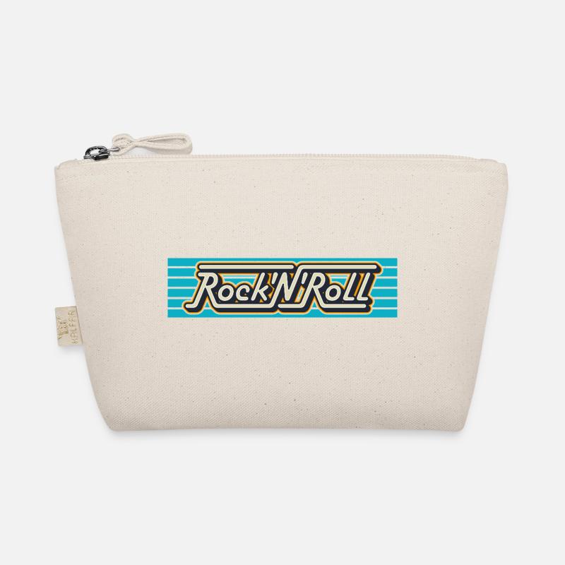 Logo typographique rétro Rock 'N' Roll Trousse biologique