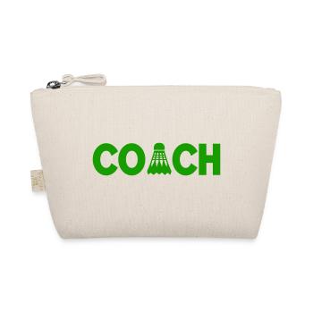 Federball Coach - Bio-Täschchen - Natur - Vorne