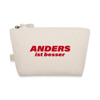 DIFFERENT IS BETTER - Organic Pouch - nature - Front