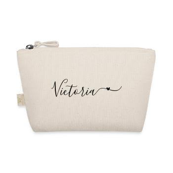 Prénom Victoria Prénom décoratif - Trousse biologique - nature - Devant