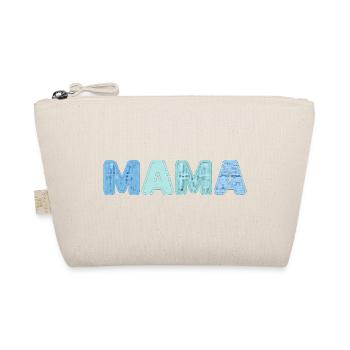 Patchwork Gift Idea for Mom for Mother's Day - Organic Pouch - nature - Front