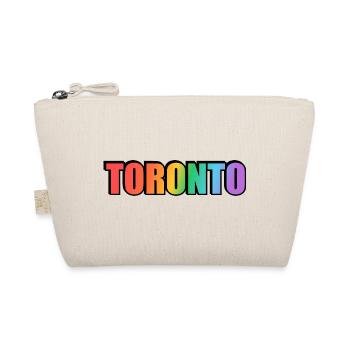 Toronto LGBTQ Rainbow - Organic Pouch - nature - Front