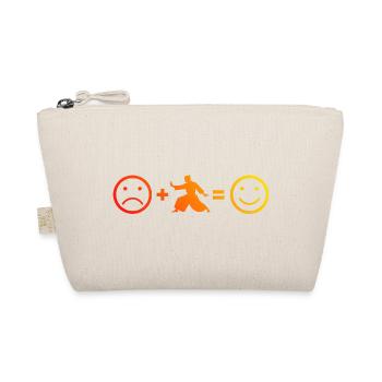Self Defense Gift for an Aikido Student - Organic Pouch - nature - Front