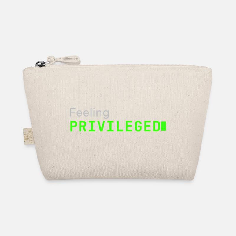 Feeling Privileged | Developer mood - Organic Pouch - nature