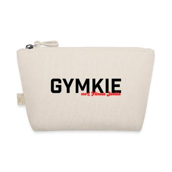 Gymkie Fitness Junkie Gym Sport Shirt - Organic Pouch - nature - Front