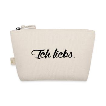 ich liebs - Bio-Täschchen - Natur - Vorne