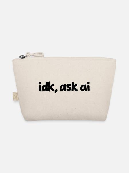 Keine Ahnung, Ask AI - Bio-Täschchen - Natur