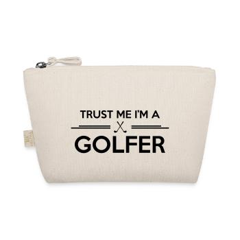 Trust me I'm a golfer - Bio-Täschchen - Natur - Vorne