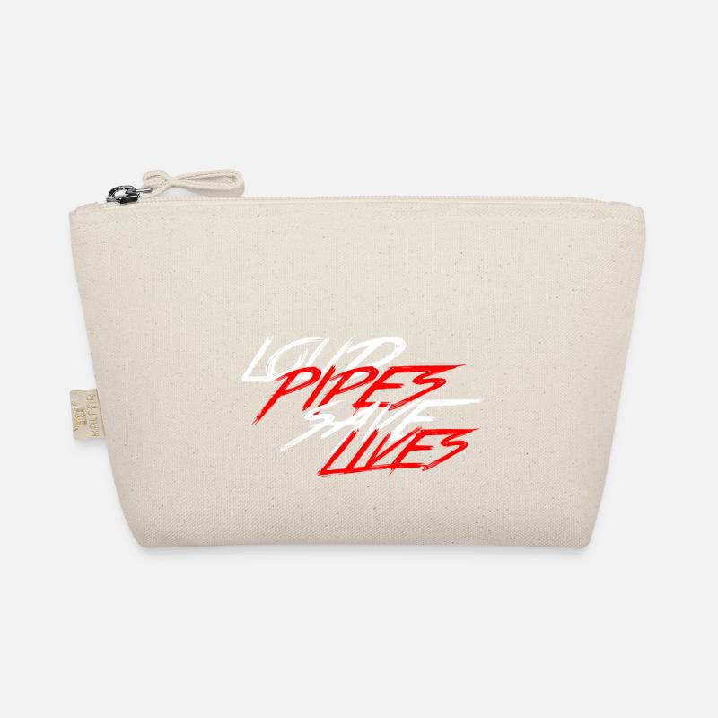 Loud Pipes Save Lives - Bio-Täschchen - Natur
