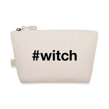 WITCH Spooky Hexe Halloween - Trousse biologique - nature - Devant