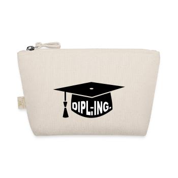 Diplom - Studium - Geschenk - Dipl. Ing. - - Bio-Täschchen - Natur - Vorne