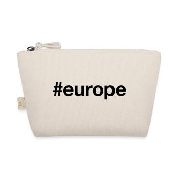 EUROPA Europe Hashtag - Bio-Täschchen - Natur - Vorne