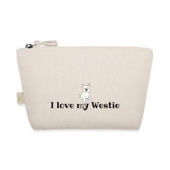 I Love My Westie - Bio-Täschchen - Natur - Vorne