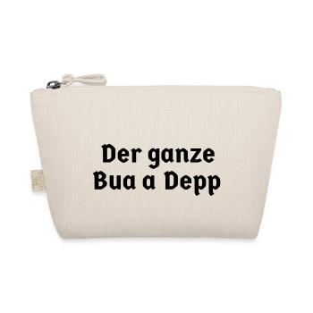 bayerisch Bayer Bayern Sprüche Sohn ganze Bua Depp - Bio-Täschchen - Natur - Vorne
