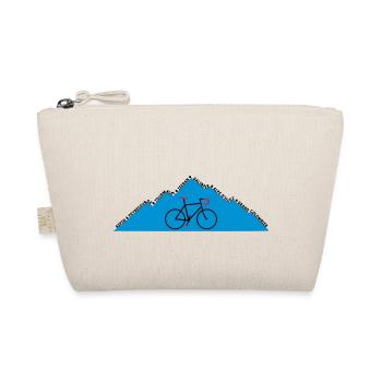 Cycling: The Great Cols - Organic Pouch - nature - Front