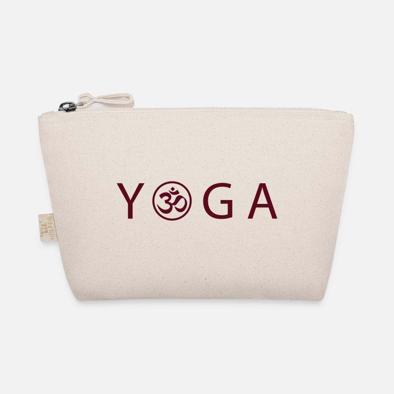 YOGA OM - Bio-Täschchen - Natur