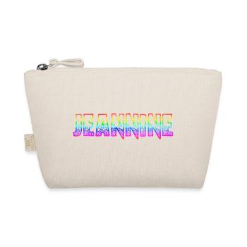jeannine rs regenbogen - Bio-Täschchen - Natur - Vorne
