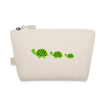 Turtle Turtles - Organic Pouch - nature - Front