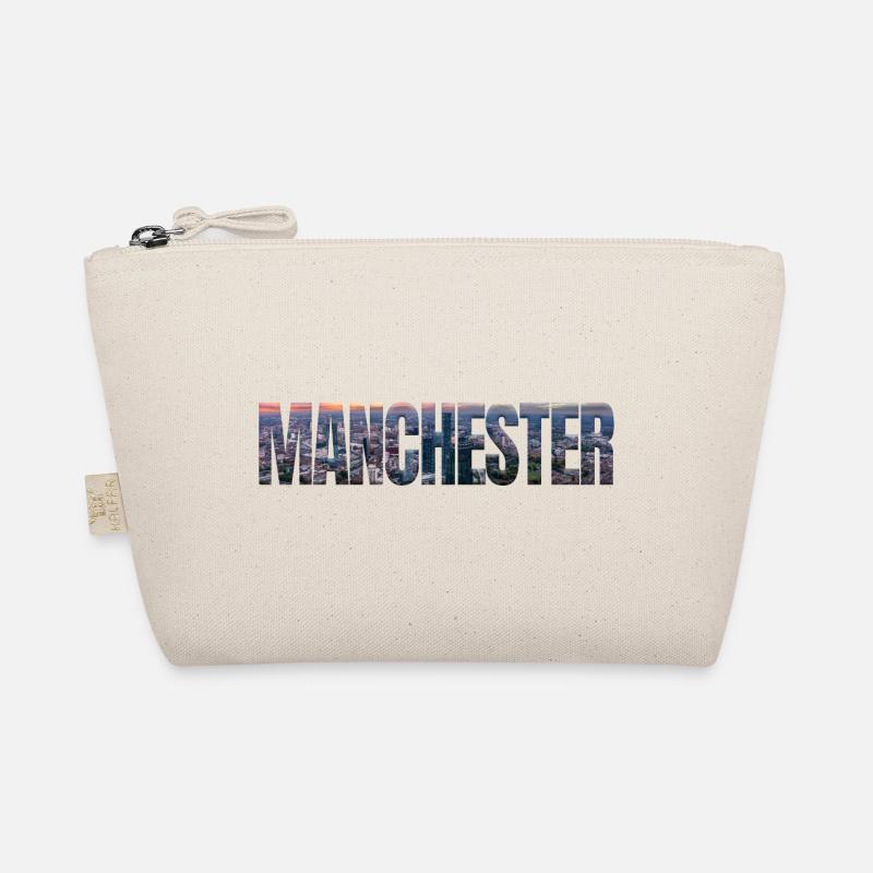 Manchester Skyline - Organic Pouch - nature