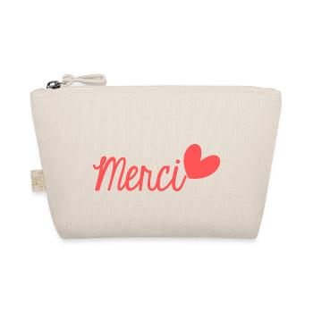 MERCI. THANKS. THANK YOU. ANNIVERSAIRE. NAISSANCE. - Trousse biologique - nature - Devant