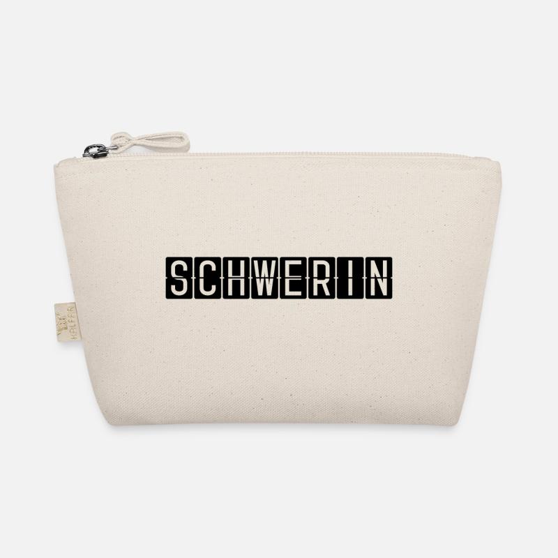 Schwerin Airport Sign Organic Pouch