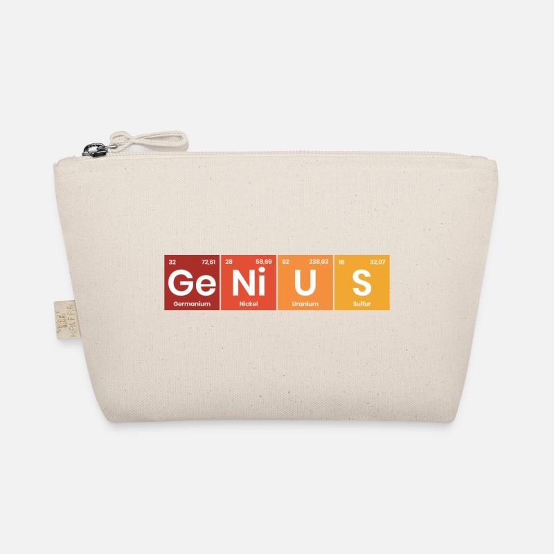 Periodic Table Genius - Organic Pouch - nature