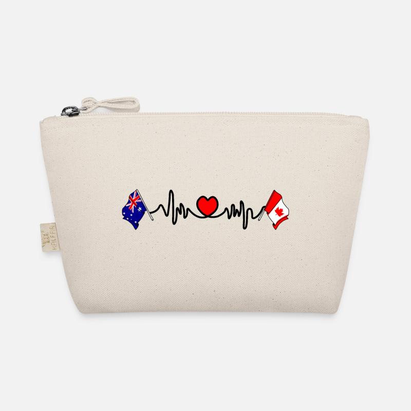 Cardio avec le drapeau de l’Australie et le drapeau du Canada Trousse biologique