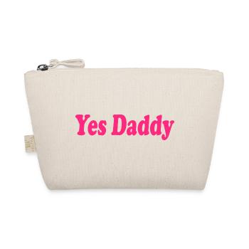 Yes daddy - Bio-Täschchen - Natur - Vorne