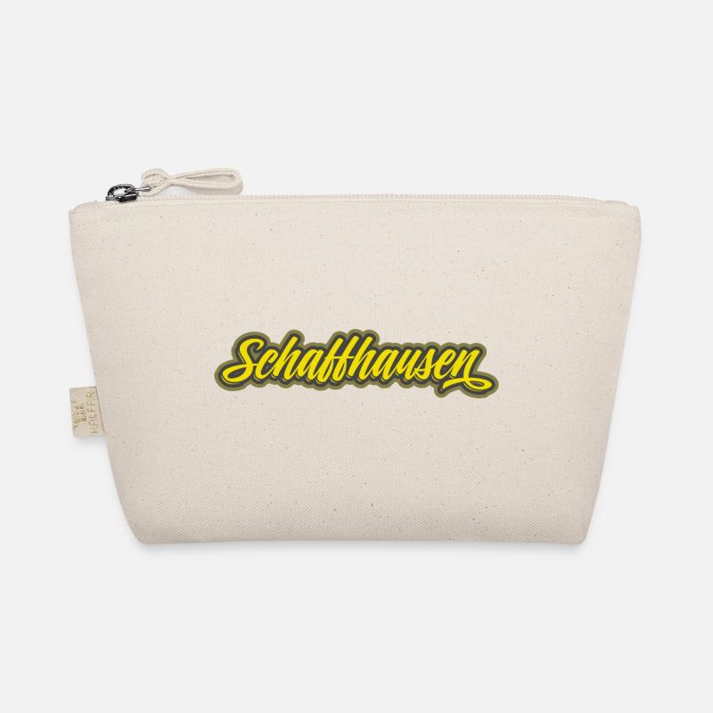 Schaffhausen Script Lettering Organic Pouch