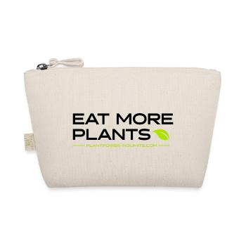 EAT MORE PLANTS | PlantPower-NoLimits - Organic Pouch - nature - Front