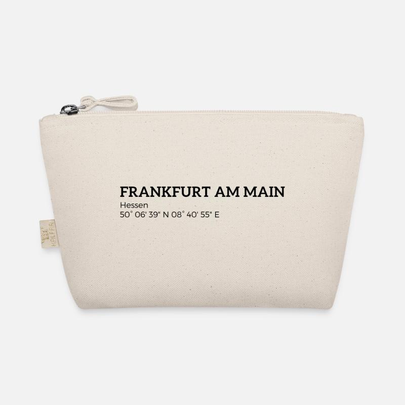 Frankfurt am Main Hesse coordinates Organic Pouch