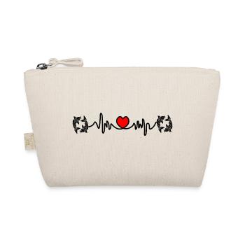Heart Rate Cardio Fishing Fishing - Organic Pouch - nature - Front