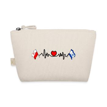 Cardio cardiaque Drapeau Pologne, drapeau Israël - Trousse biologique - nature - Devant