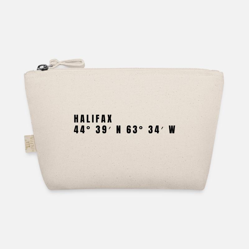 Halifax, Canada Coordinates Organic Pouch
