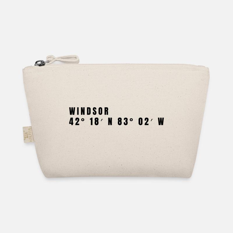 Windsor, Canada Coordinates Organic Pouch