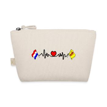 Cardio coeur Drapeau Pays-Bas, Hollande méridionale - Trousse biologique - nature - Devant