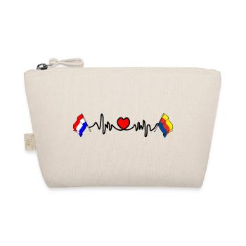 Cardio coeur Drapeau Pays-Bas, Hollande du Nord - Trousse biologique - nature - Devant