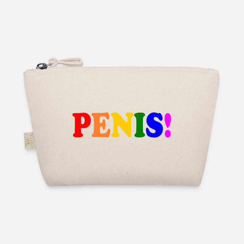 Penis - cock - dick - schwanz Bio-Täschchen