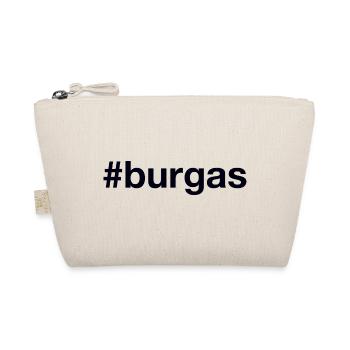 BURGAS Hashtag Bulgaria Bulgarien - Bio-Täschchen - Natur - Vorne