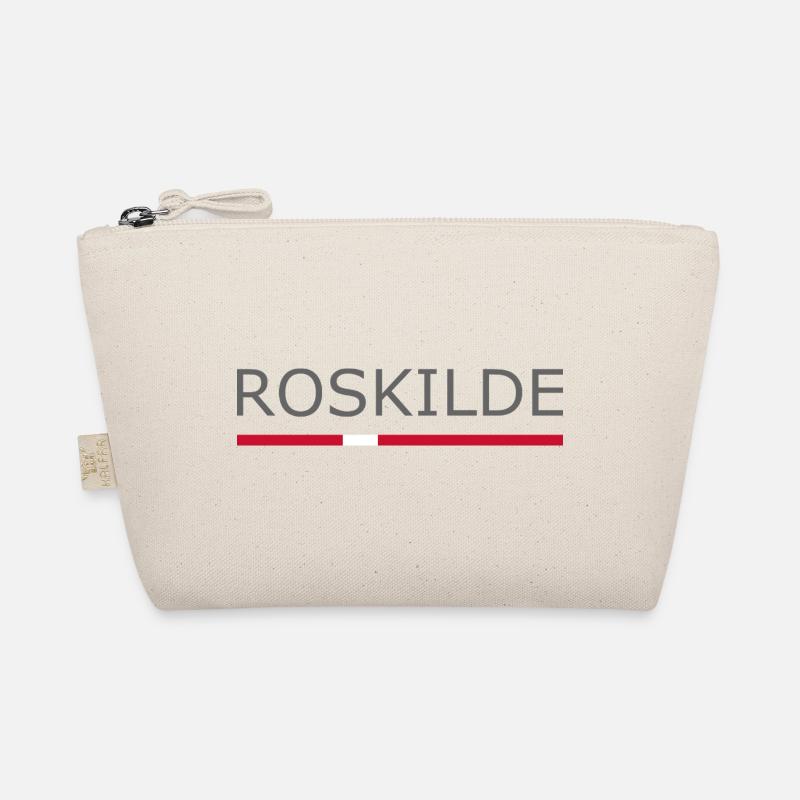 Roskilde - Drapeau du Danemark - Dänemark Trousse biologique