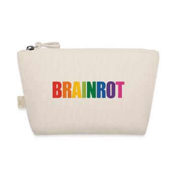 Brainrot - Funny Gen Alpha Slang Memes - Organic Pouch - nature - Front