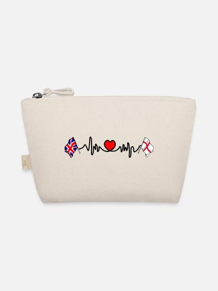 City of London & UK Heartbeat - Organic Pouch - nature - Front